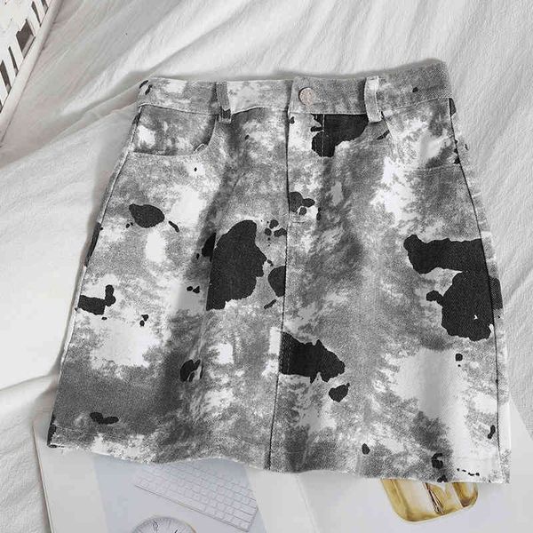 summer temperament printing and dyeing skirts for womens thin all-match a-line korean high waist hip mini 210420, Black
summer temperament printing and dyeing skirts for womens thin all-match a-line korean high waist hip mini 210420, Black
