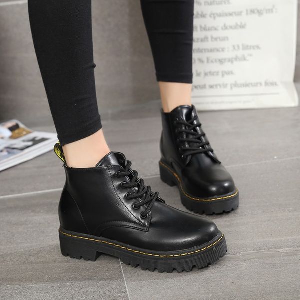 2021 ankle boots women boots pu for winter shoes woman casual spring leather botas mujer female plus 1, Black
2021 ankle boots women boots pu for winter shoes woman casual spring leather botas mujer female plus 1, Black