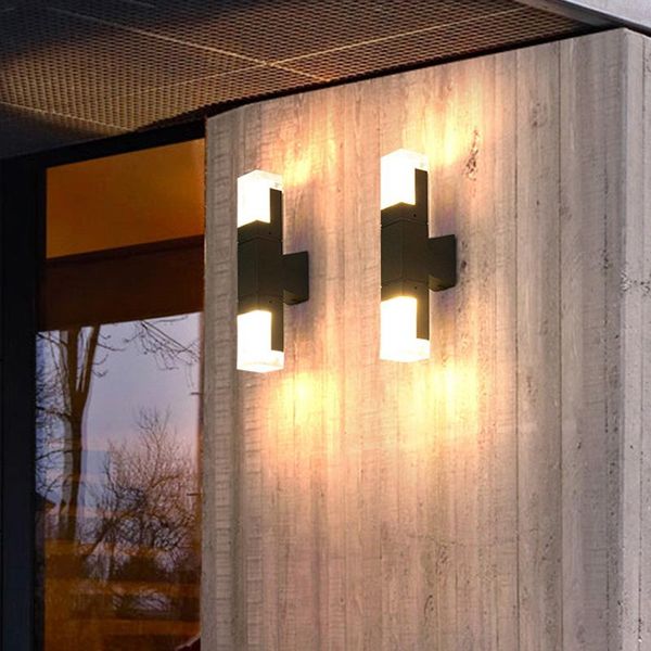thrisdar up down outdoor garden porch wall light acrylic waterproof lamp balcony terrace gateway aisle lamps
thrisdar up down outdoor garden porch wall light acrylic waterproof lamp balcony terrace gateway aisle lamps