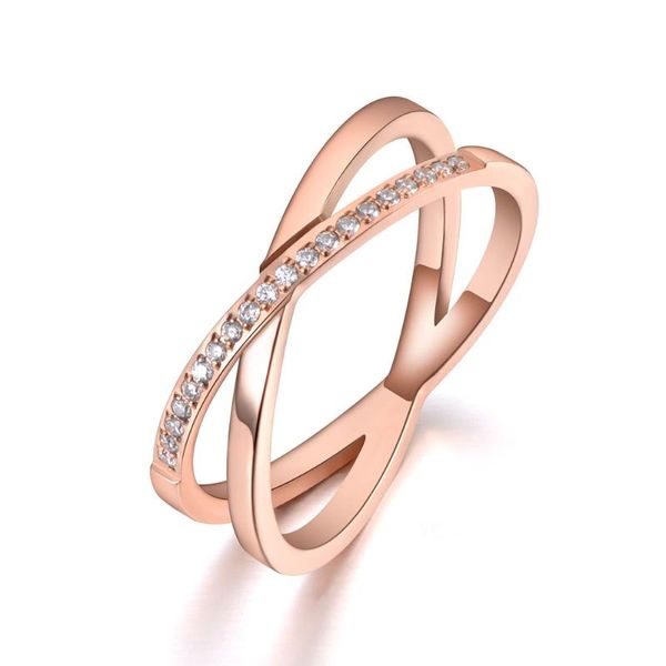 wedding rings stainless steel x cross shape anniversary ring rose gold mosaic cz crystal jewelry for women r19079, Slivery;golden
wedding rings stainless steel x cross shape anniversary ring rose gold mosaic cz crystal jewelry for women r19079, Slivery;golden