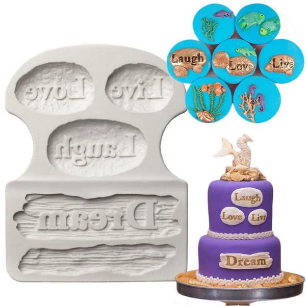 cake tools dream driftwood &word stones silicone mold fondant mould decoration tool gumpaste mold, sugarcraft, kitchen accessories
cake tools dream driftwood &word stones silicone mold fondant mould decoration tool gumpaste mold, sugarcraft, kitchen accessories