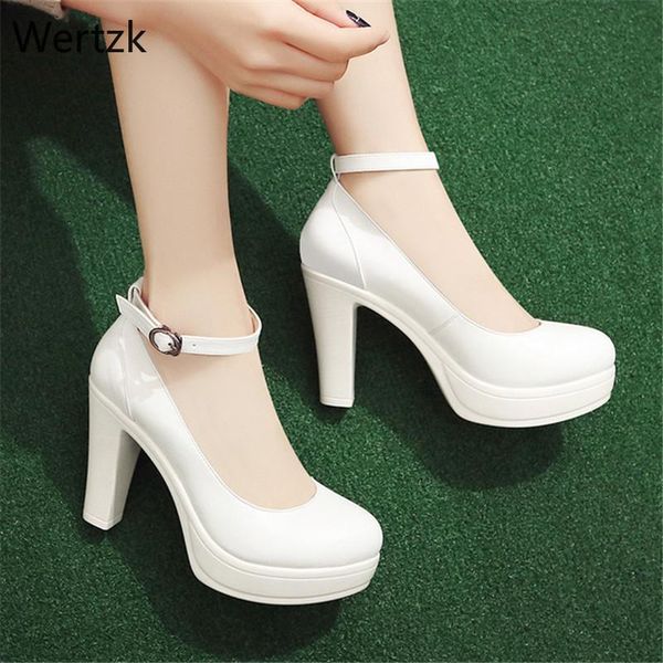 dress shoes fashion pumps women high heels for ladies wedding bride platform split leather office mary b244, Black
dress shoes fashion pumps women high heels for ladies wedding bride platform split leather office mary b244, Black