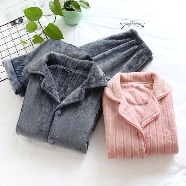 women's sleepwear fdfklak couple pajama sets flannel winter pajamas long sleeve full trousers warm homewear suit home suit men pajamas, Black;red
women's sleepwear fdfklak couple pajama sets flannel winter pajamas long sleeve full trousers warm homewear suit home suit men pajamas, Black;red