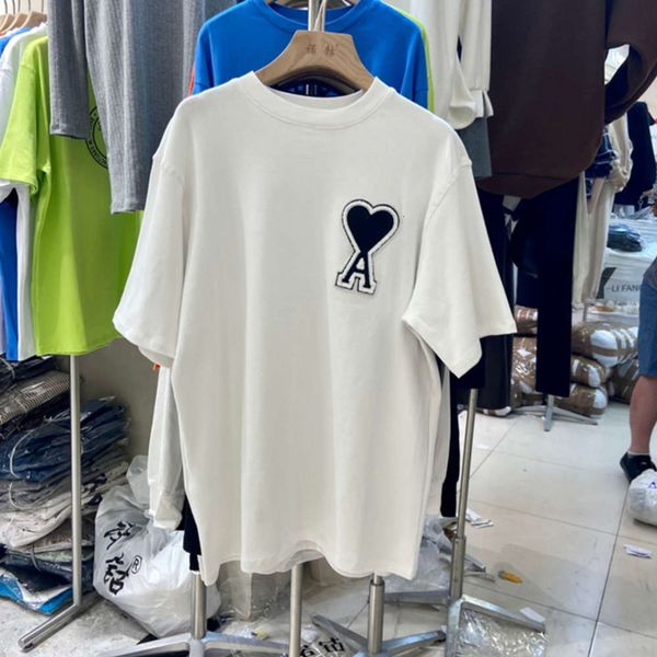 women's t-shirt t shirt short summer dress 2021 korean fashion love embroidery loose and versatile western style half sleeve upper z55w, White
women's t-shirt t shirt short summer dress 2021 korean fashion love embroidery loose and versatile western style half sleeve upper z55w, White