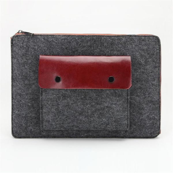briefcases pu leather felt 13.3-inch pro envelope handbag men notebook 15.4-inch simple portable lapbag briefcase business bags
briefcases pu leather felt 13.3-inch pro envelope handbag men notebook 15.4-inch simple portable lapbag briefcase business bags