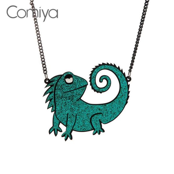 pendant necklaces comiya korean accessories for women punk links chain animal long statement necklace collare mujer, Silver
pendant necklaces comiya korean accessories for women punk links chain animal long statement necklace collare mujer, Silver