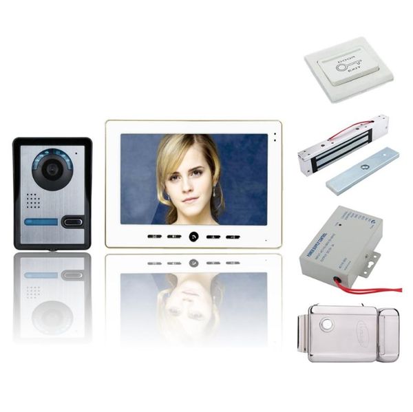 home security 10" inch video door phone doorbell intercom kit 1-camera 1-monitor night vision+electronic locks set phones
home security 10" inch video door phone doorbell intercom kit 1-camera 1-monitor night vision+electronic locks set phones