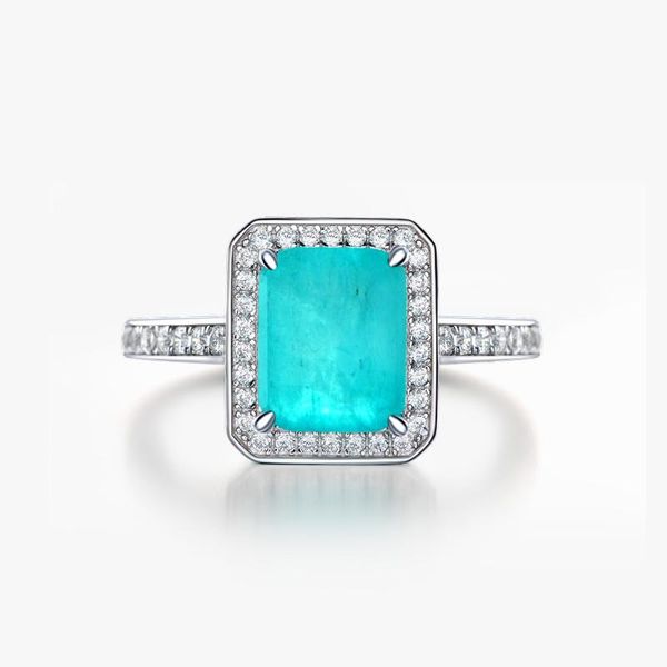cluster rings 100% real s925 sterling silver rectangle paraiba twinkle hue fine jewelry accessories 8*10mm, Golden;silver
cluster rings 100% real s925 sterling silver rectangle paraiba twinkle hue fine jewelry accessories 8*10mm, Golden;silver