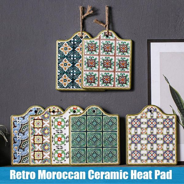 ly moroccan ceramic trivet pot holder non-skid heat insulation pad mug cork mat bowl coasters mats & pads
ly moroccan ceramic trivet pot holder non-skid heat insulation pad mug cork mat bowl coasters mats & pads