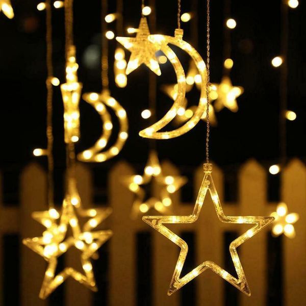 strings led star moon curtain lights string lamps party decoration battery garland cotton light holiday for home room
strings led star moon curtain lights string lamps party decoration battery garland cotton light holiday for home room