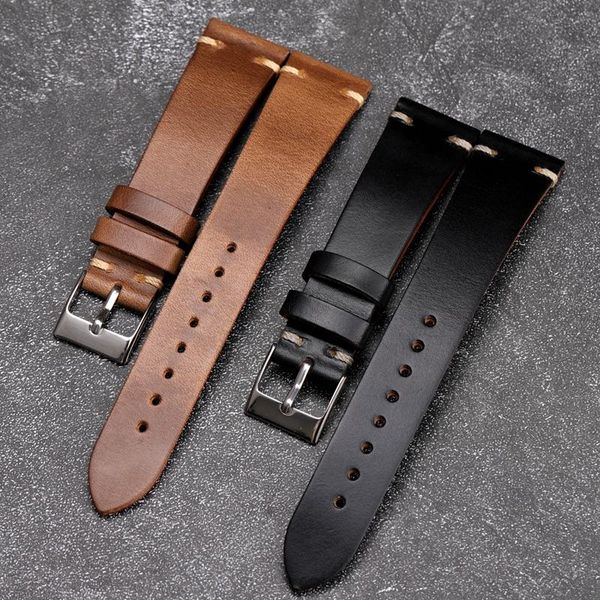 watch bands handmade ultra-thin watchband suitable for antique slim bracelet 18 19 20mm black brown first layer leather
watch bands handmade ultra-thin watchband suitable for antique slim bracelet 18 19 20mm black brown first layer leather