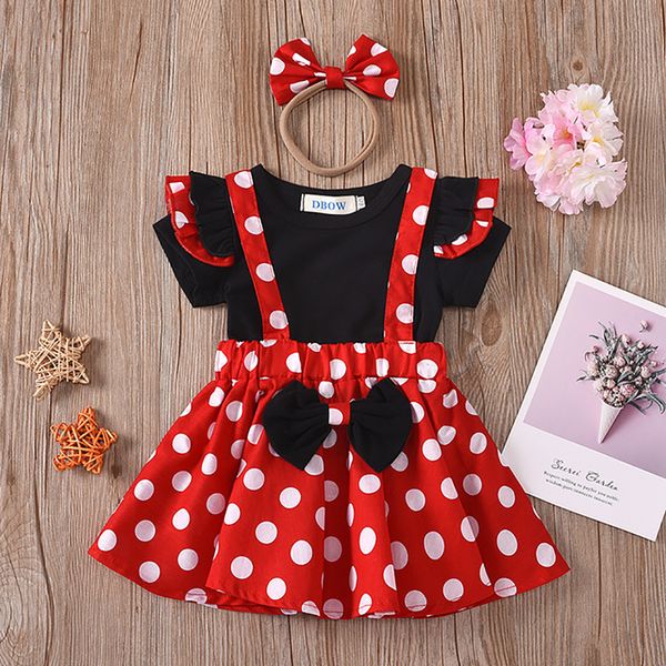 2021 new good quality factory price fashion selling childrens black polka dot strap dress two-piece with headdress, White
2021 new good quality factory price fashion selling childrens black polka dot strap dress two-piece with headdress, White