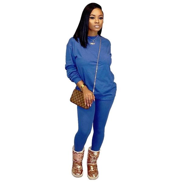 women's two piece pants autumn solid color long sleeve tshirt hoodies tee shirt set matching sportwear jogger suit, White
women's two piece pants autumn solid color long sleeve tshirt hoodies tee shirt set matching sportwear jogger suit, White