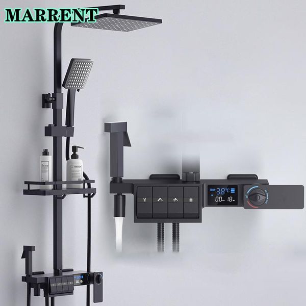 bathroom shower sets modern home and el system digital 4 function thermostatic rainfall bath tub faucet set
bathroom shower sets modern home and el system digital 4 function thermostatic rainfall bath tub faucet set