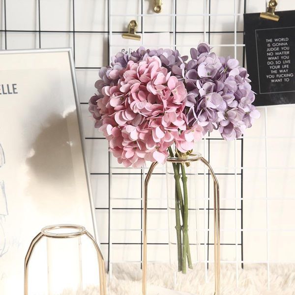 1pcs hydrangea artificial dried flower bouquet decoration silk wedding ho decorative flowers & wreaths
1pcs hydrangea artificial dried flower bouquet decoration silk wedding ho decorative flowers & wreaths