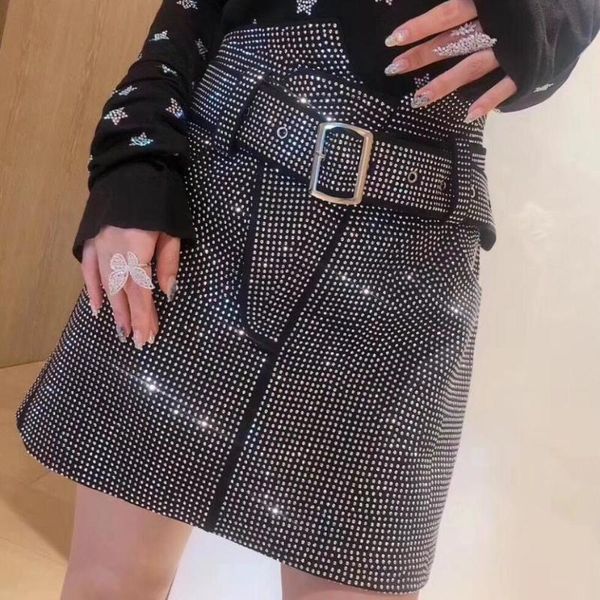 skirts 2021 spring autumn high waist slim mini skirt women heavy work diamond package hip a-line, Black
skirts 2021 spring autumn high waist slim mini skirt women heavy work diamond package hip a-line, Black