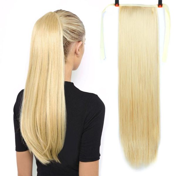 synthetic wigs 80 cm 150g long straight ponytails hair high temperature fiber bun fake chip-in pony tail, Black
synthetic wigs 80 cm 150g long straight ponytails hair high temperature fiber bun fake chip-in pony tail, Black