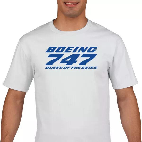 boeing 747 t shirt - boeing 747 logo t shirt - boeing queen of the skies, White;black 
boeing 747 t shirt - boeing 747 logo t shirt - boeing queen of the skies, White;black