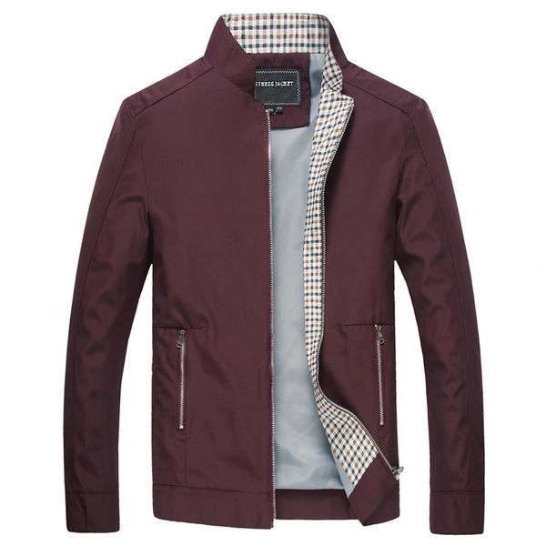 men's jackets tang 2021 spring autumn casual coats solid color mens brand clothing stand collar male bomber, Black;brown
men's jackets tang 2021 spring autumn casual coats solid color mens brand clothing stand collar male bomber, Black;brown
