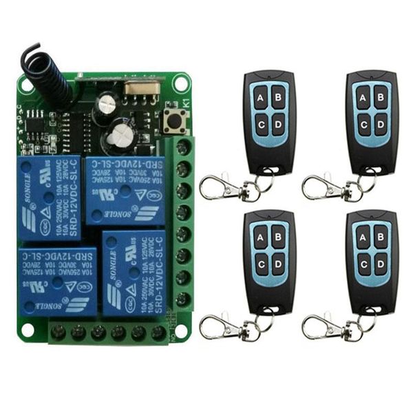 smart home control dc12v 24v 4 ch 4ch 433mhz rf remote switch wireless relay receiver controller for garage\ door\ led\ bulb
smart home control dc12v 24v 4 ch 4ch 433mhz rf remote switch wireless relay receiver controller for garage\ door\ led\ bulb