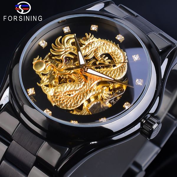 forsining skeleton golden mechanical watches men automatic 3d cut dragon steel tape luxury fire self wind, Slivery;brown
forsining skeleton golden mechanical watches men automatic 3d cut dragon steel tape luxury fire self wind, Slivery;brown