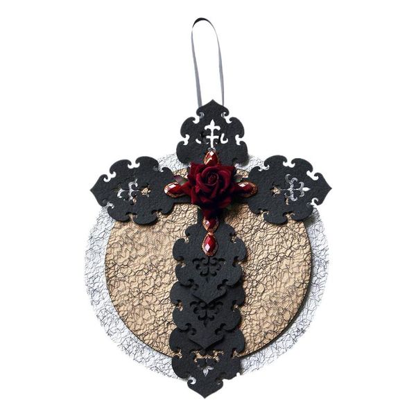 party decoration 1pc cross wreath imitated rose garland festival door hanging pendant
party decoration 1pc cross wreath imitated rose garland festival door hanging pendant