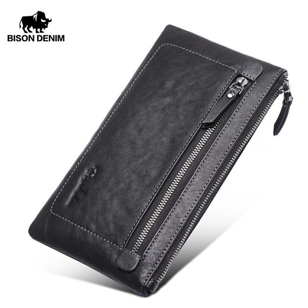 wallets bison denim black business cowskin men long wallet card holder clutch male genuine leather zipper pocket purse for gift, Red;black
wallets bison denim black business cowskin men long wallet card holder clutch male genuine leather zipper pocket purse for gift, Red;black