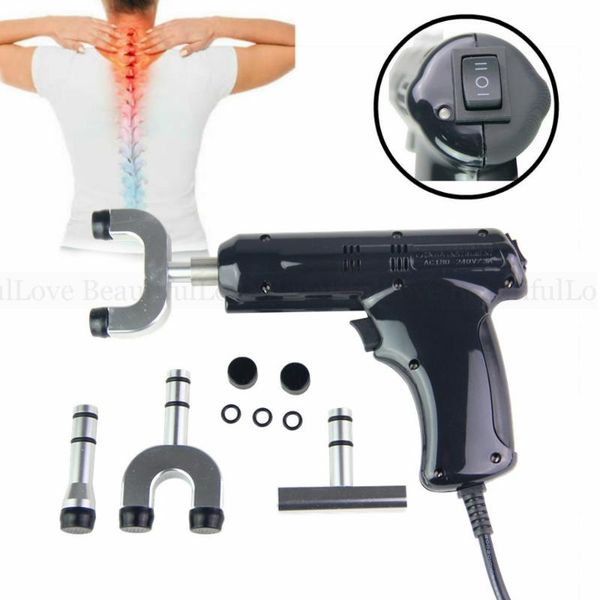 electric chiropractic adjusting tool correction spinal activation gun spine massage therapy body relaxation health care machine massagers
electric chiropractic adjusting tool correction spinal activation gun spine massage therapy body relaxation health care machine massagers