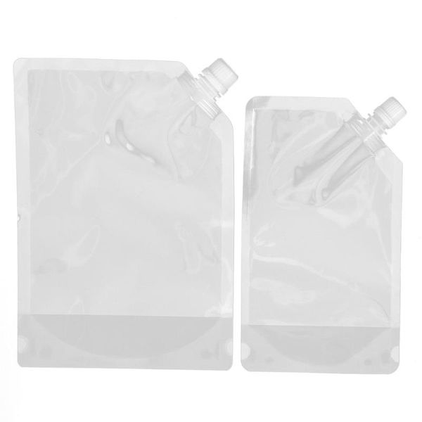 7pcs clear spouted stand pouch liquid soap packaging bpa drink bags for snack tea and drinking (3pcs 1l 3pcs 500ml storage
7pcs clear spouted stand pouch liquid soap packaging bpa drink bags for snack tea and drinking (3pcs 1l 3pcs 500ml storage