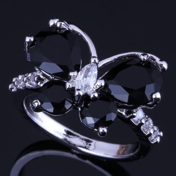 cluster rings rare butterfly black cubic zirconia white cz silver plated ring v0462, Golden;silver
cluster rings rare butterfly black cubic zirconia white cz silver plated ring v0462, Golden;silver