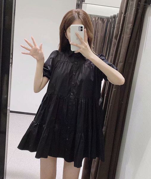 factoryy4x8 wide women's summer new academy small fresh swing dress two color stitching lapel skirt, White;black
factoryy4x8 wide women's summer new academy small fresh swing dress two color stitching lapel skirt, White;black