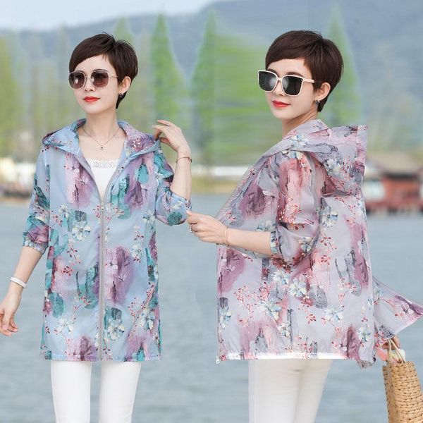 women's jackets women 2021 summer printed outdoor jacket female windbreaker anti-uv sun protection ultra-thin hiking travel walking q16, Black;brown
women's jackets women 2021 summer printed outdoor jacket female windbreaker anti-uv sun protection ultra-thin hiking travel walking q16, Black;brown