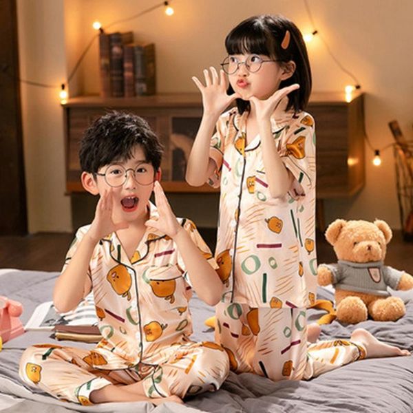 pajamas children's sets satin silk for 3 to 14 years kids pyjamas girls night suits baby homewear cartoon animal pijamas, Blue;red
pajamas children's sets satin silk for 3 to 14 years kids pyjamas girls night suits baby homewear cartoon animal pijamas, Blue;red