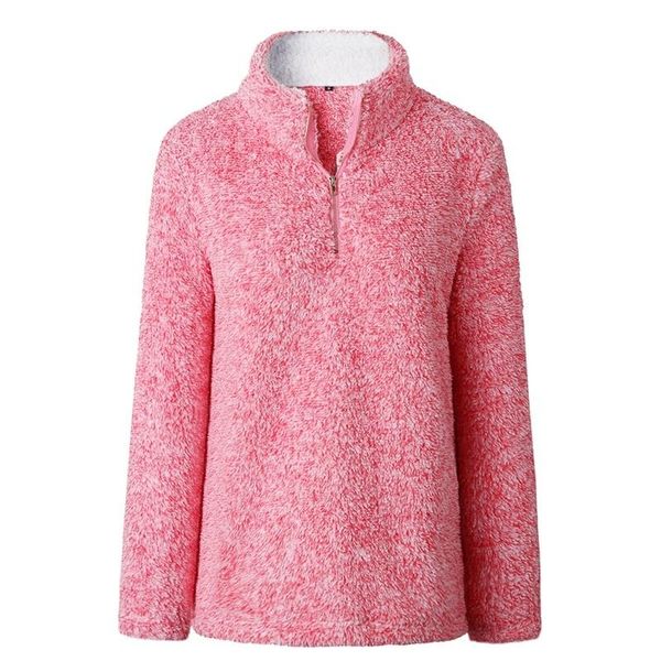 winter soft plush jacket sweatshirt women coat stand collar zipper long sleeve casual pullovers clothing women's hoodies & sweatshirts, Black
winter soft plush jacket sweatshirt women coat stand collar zipper long sleeve casual pullovers clothing women's hoodies & sweatshirts, Black