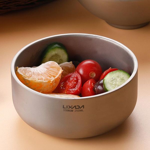 camp kitchen lixada dinnerware 250ml double wall titanium bowl fruit salad dinner for home outdoor camping backpacking picnic
camp kitchen lixada dinnerware 250ml double wall titanium bowl fruit salad dinner for home outdoor camping backpacking picnic