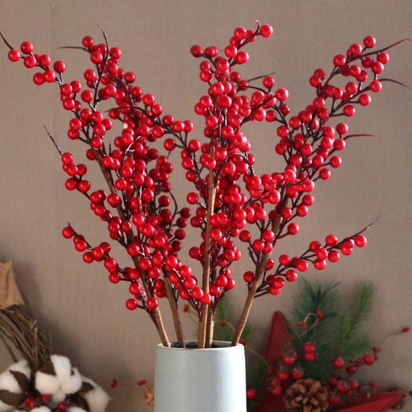 decorative flowers & wreaths little red fruit branch artificial shrub plantas artificiales para decoracion christmas decorations foam
decorative flowers & wreaths little red fruit branch artificial shrub plantas artificiales para decoracion christmas decorations foam