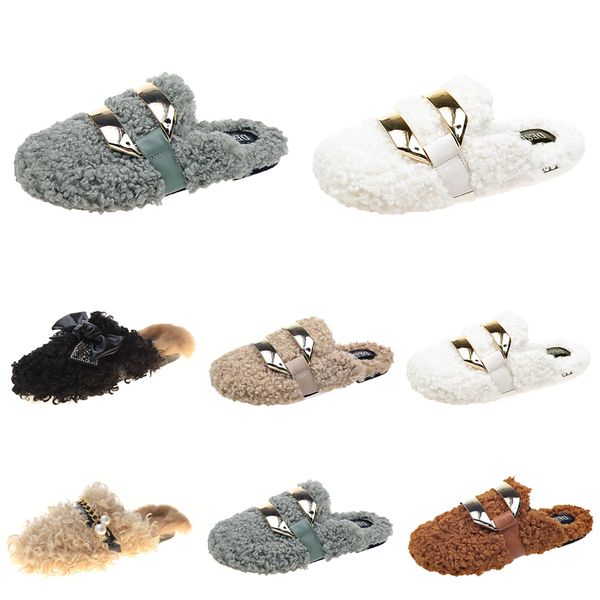 discount autumn winter womens slippers metal chain all inclusive wool slipper for women triple black white outer wear plus big szie muller h
discount autumn winter womens slippers metal chain all inclusive wool slipper for women triple black white outer wear plus big szie muller h