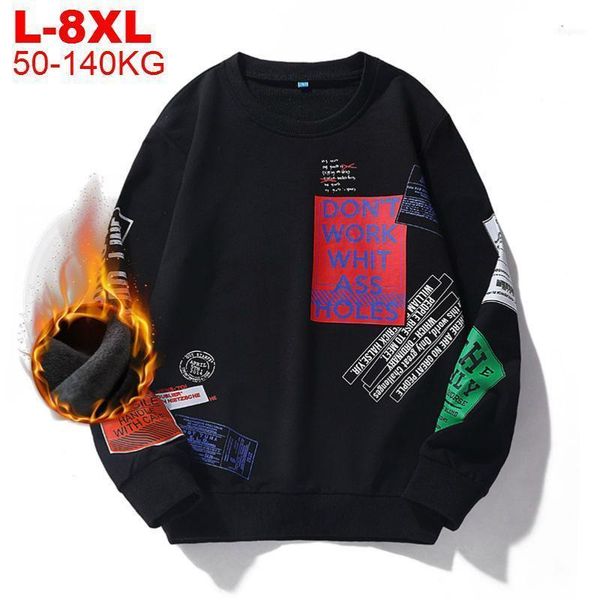 big size 8xl winter men sweatshirt hoodie warm fleece lined japanese streetwear oversize men's hoodies harajuku hip hop pullover1, Black
big size 8xl winter men sweatshirt hoodie warm fleece lined japanese streetwear oversize men's hoodies harajuku hip hop pullover1, Black