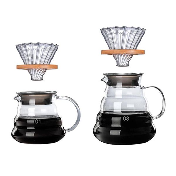 coffee pots wooden brackets glass dripper and pot set japanese style v60 filter reusable filters
coffee pots wooden brackets glass dripper and pot set japanese style v60 filter reusable filters
