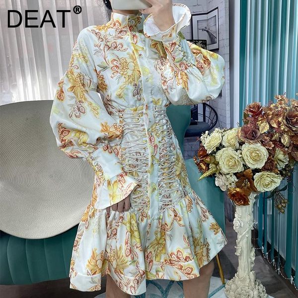 casual dresses deat women ruffles printing dress stand neck long sleeve arrivals lady temperament fashion spring autumn 2021 11d1886, Black;gray
casual dresses deat women ruffles printing dress stand neck long sleeve arrivals lady temperament fashion spring autumn 2021 11d1886, Black;gray