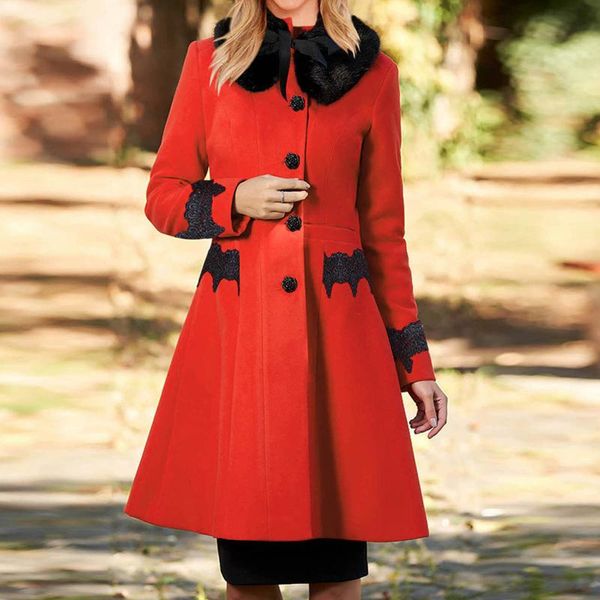 women's trench coats winter wool coat women slim fur collar warm cotton jackets woman lace luxurious mid-long jacket mujer hooded parka, Tan;black
women's trench coats winter wool coat women slim fur collar warm cotton jackets woman lace luxurious mid-long jacket mujer hooded parka, Tan;black