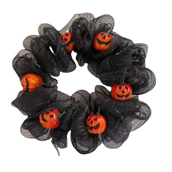 decorative flowers & wreaths halloween darkness pumpkin wreath front door window decorations party pendant black
decorative flowers & wreaths halloween darkness pumpkin wreath front door window decorations party pendant black