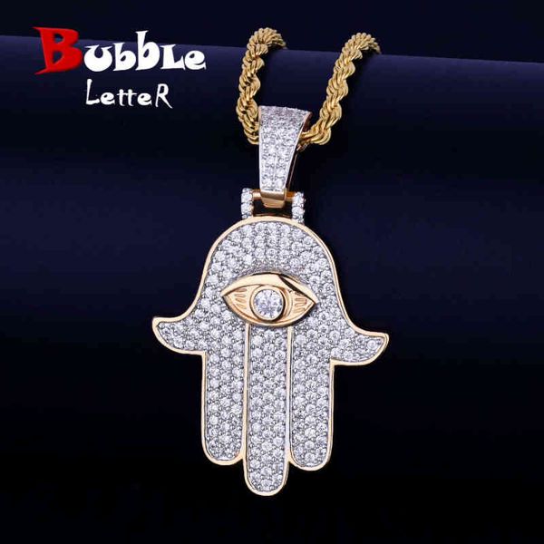 iced hand pendant necklace gold color cubic zircon men's hip hop jewelry, Silver
iced hand pendant necklace gold color cubic zircon men's hip hop jewelry, Silver