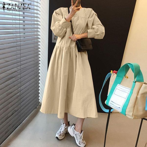 casual dresses autumn solid robe femme baggy o neck sundresses women midi calf dress female long sleeves patchwork vestidos s-5xl, Black;gray
casual dresses autumn solid robe femme baggy o neck sundresses women midi calf dress female long sleeves patchwork vestidos s-5xl, Black;gray