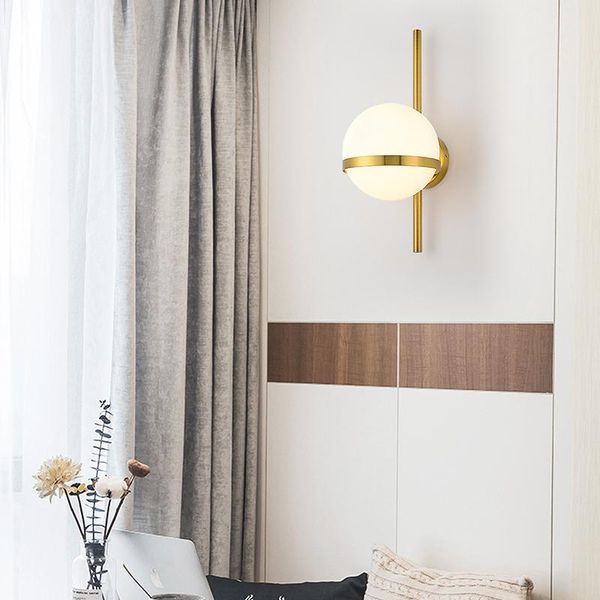 wall lamp nordic light modern creative glass sconce round moon bedside living room corridor wrought luminaire lighting
wall lamp nordic light modern creative glass sconce round moon bedside living room corridor wrought luminaire lighting