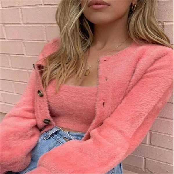 2pcs set winter clothe fluffy womens tracksuits button warm modis long sleeve plush tank clothes, Gray
2pcs set winter clothe fluffy womens tracksuits button warm modis long sleeve plush tank clothes, Gray