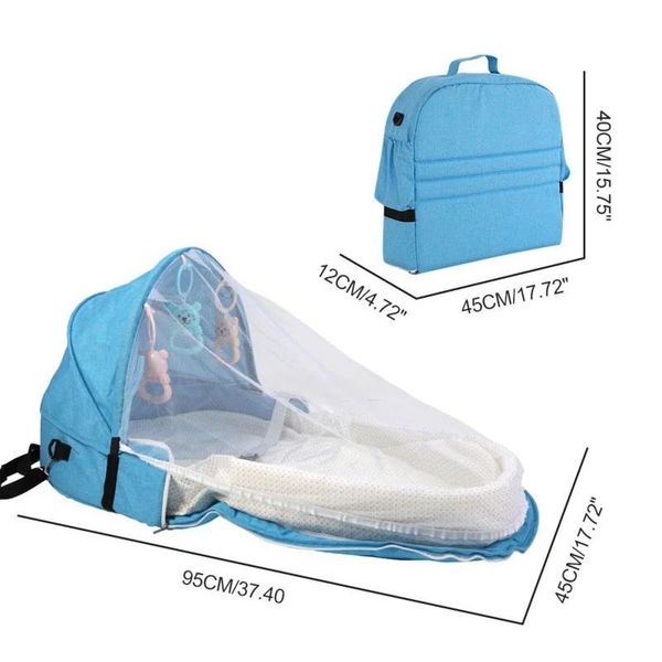 backpack diaper caddytravel baby nest crib with mosquito net foldable babynest bassinet infant sleep children's bed
backpack diaper caddytravel baby nest crib with mosquito net foldable babynest bassinet infant sleep children's bed