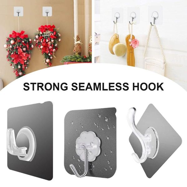 hooks & rails transparent hook for bathroom self adhesive door wall hanger suction kitchen storage garlands towel hanging 20pcs
hooks & rails transparent hook for bathroom self adhesive door wall hanger suction kitchen storage garlands towel hanging 20pcs