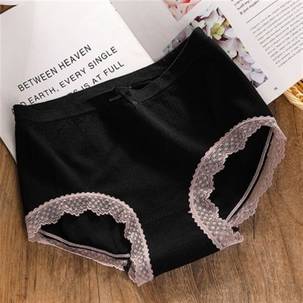 07hl maiden modal women's underwear underwearwomen's medium high waist large size cotton anti bacteria traceless abdominal lace br, Red;black
07hl maiden modal women's underwear underwearwomen's medium high waist large size cotton anti bacteria traceless abdominal lace br, Red;black