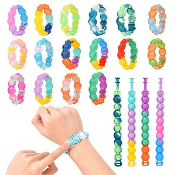 in stock tie dye fidget toys bracelet kids push bubble popper wristlet bangles boys girls educational puzzle finger toy silicone bracelets w
in stock tie dye fidget toys bracelet kids push bubble popper wristlet bangles boys girls educational puzzle finger toy silicone bracelets w